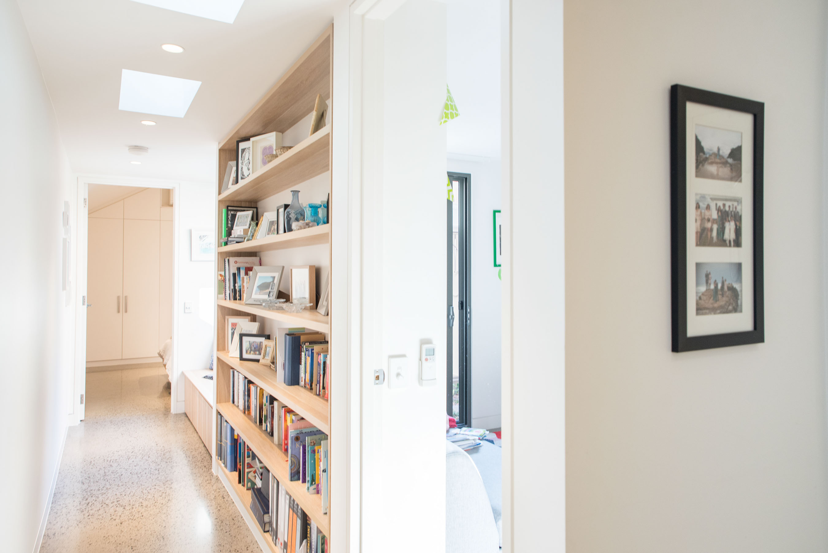 home, design, construction, architecture, hallway, port melbourne, bryan scott projects, melbourne
